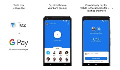 Google Pay (Tez) for Android .